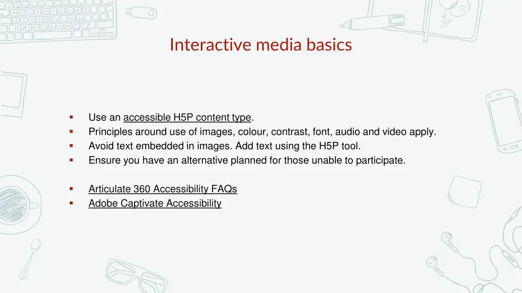 interactive media basics
