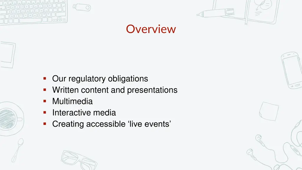 overview