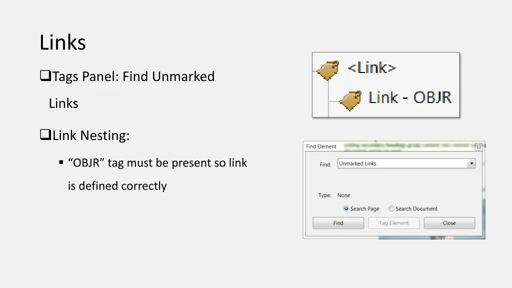 links