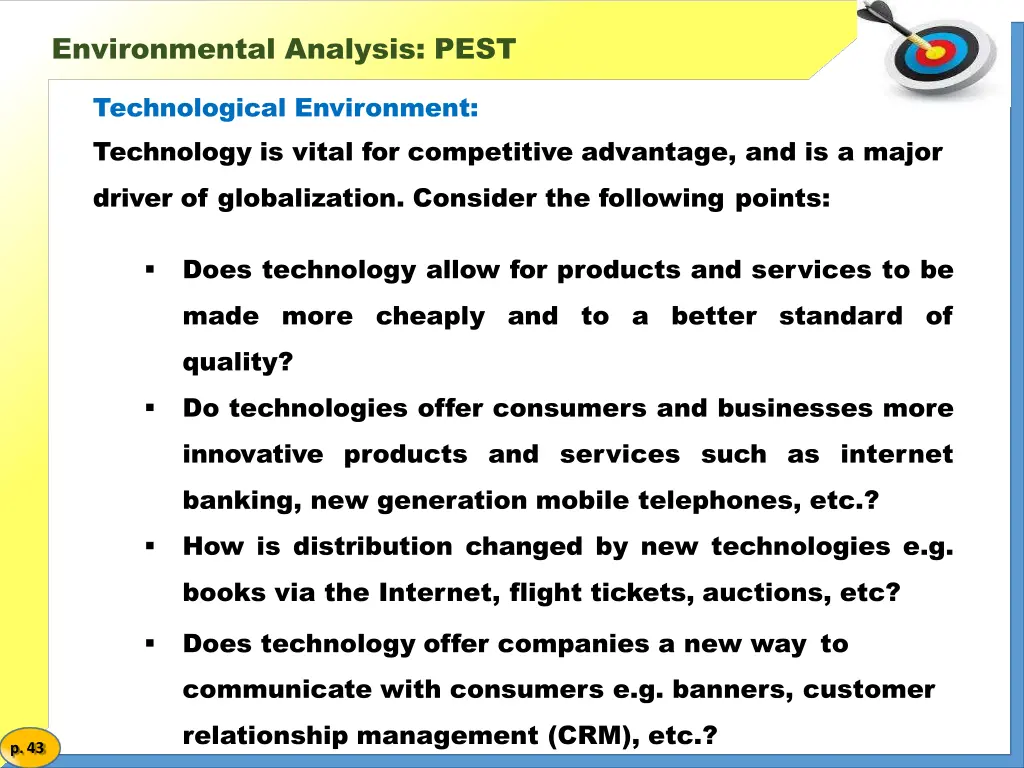 environmental analysis pest 3