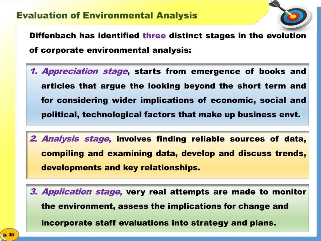 evaluation of environmental analysis 2