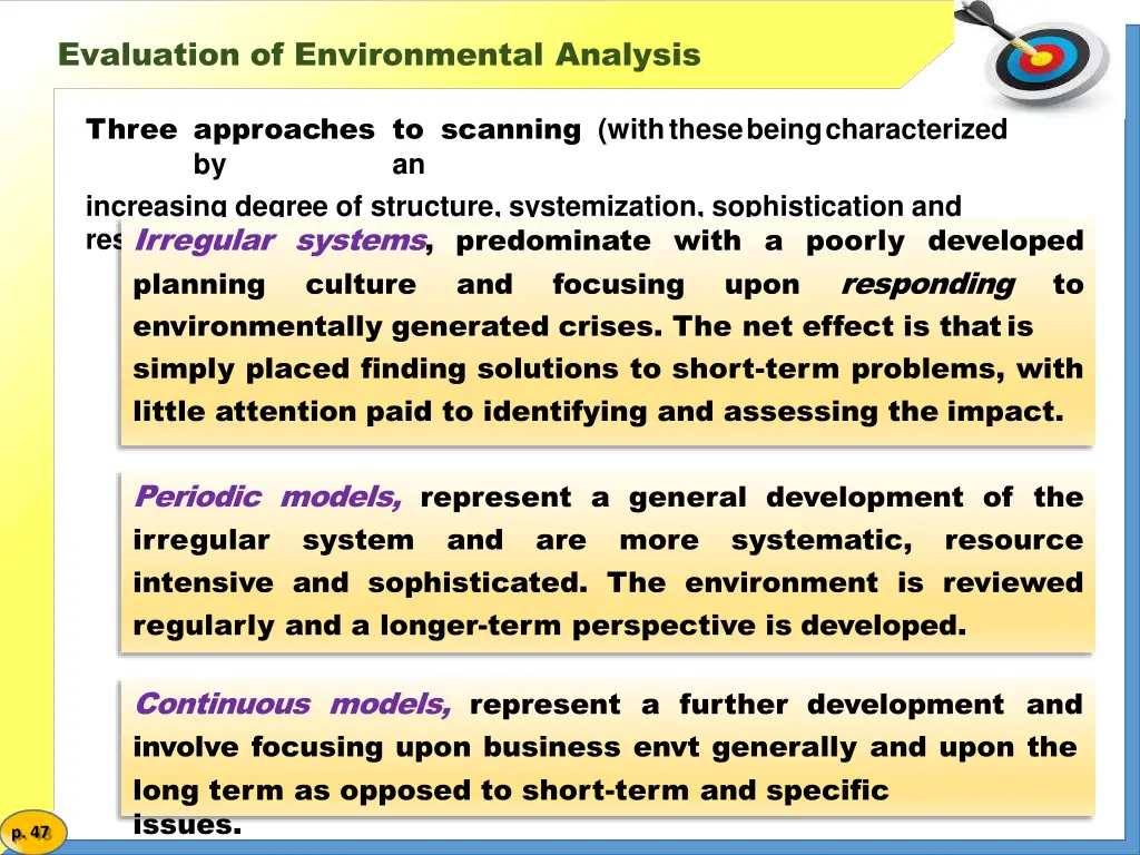 evaluation of environmental analysis 3