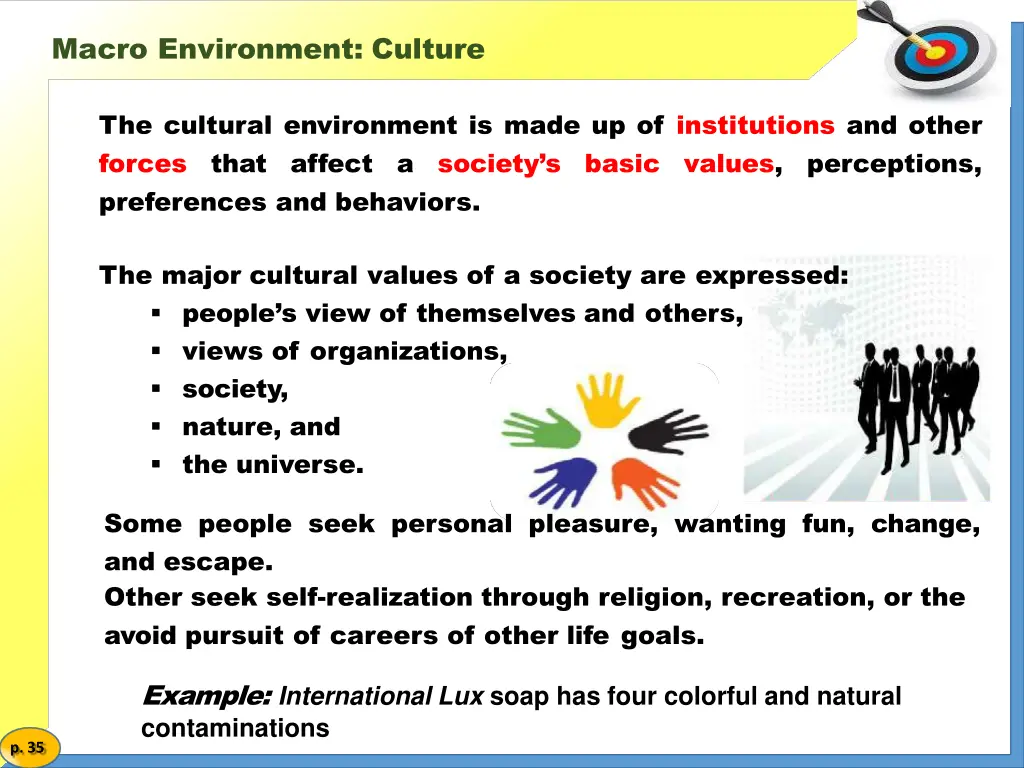 macro environment culture