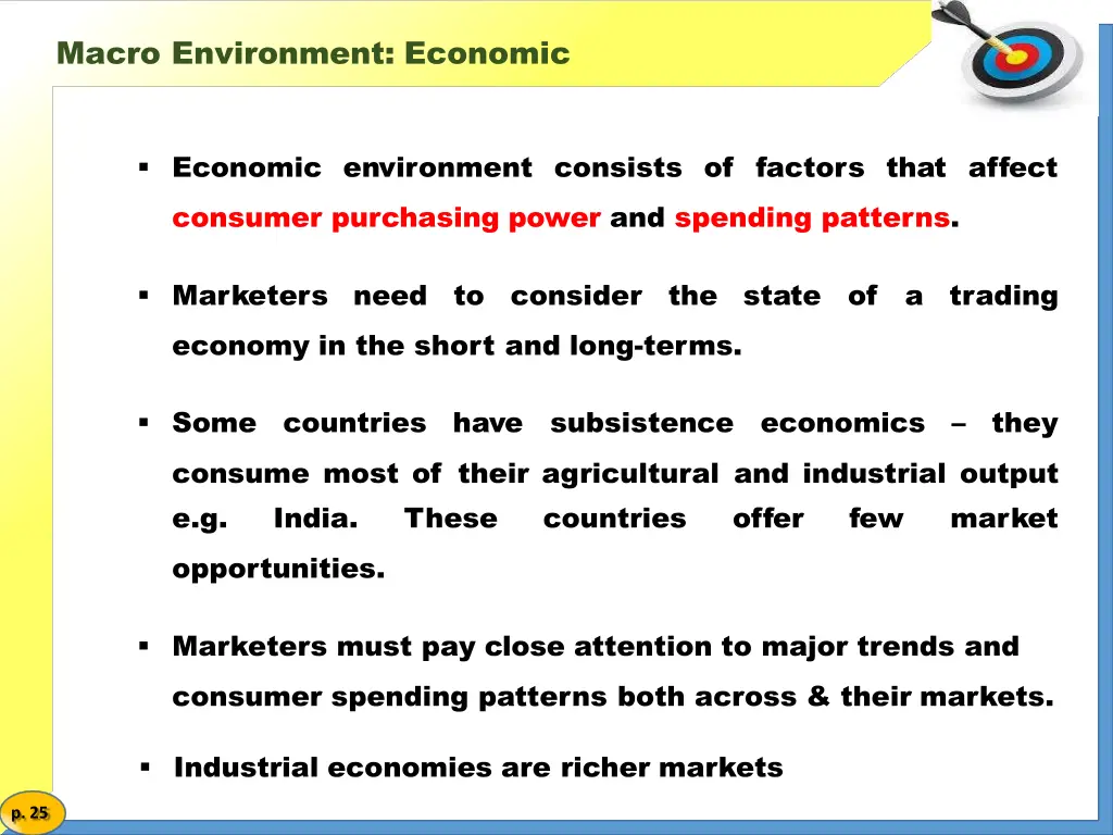 macro environment economic
