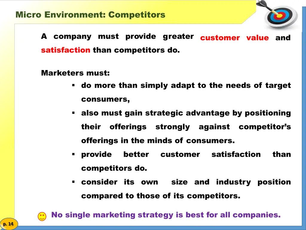 micro environment competitors