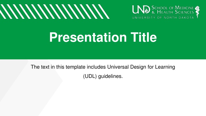 presentation title