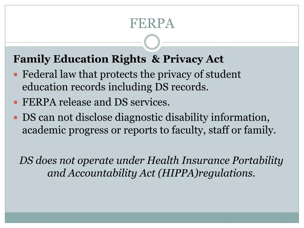 ferpa