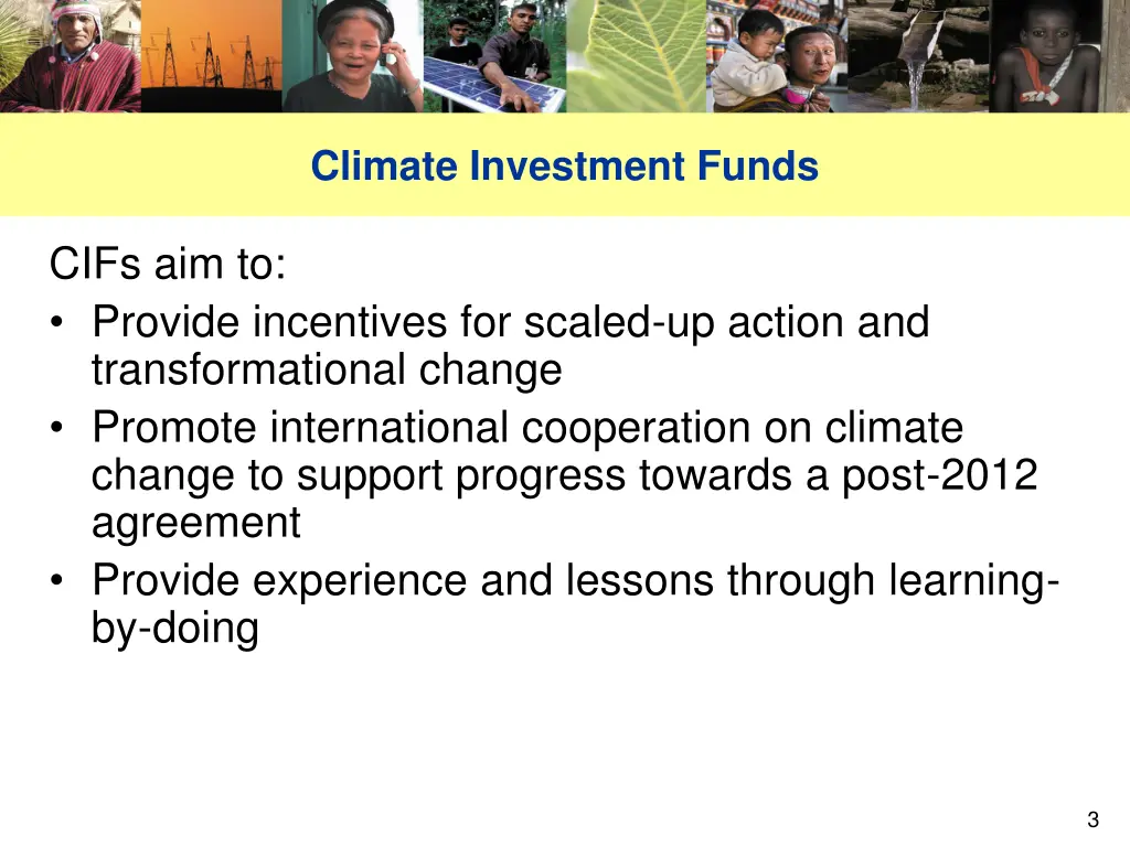 climate investment funds
