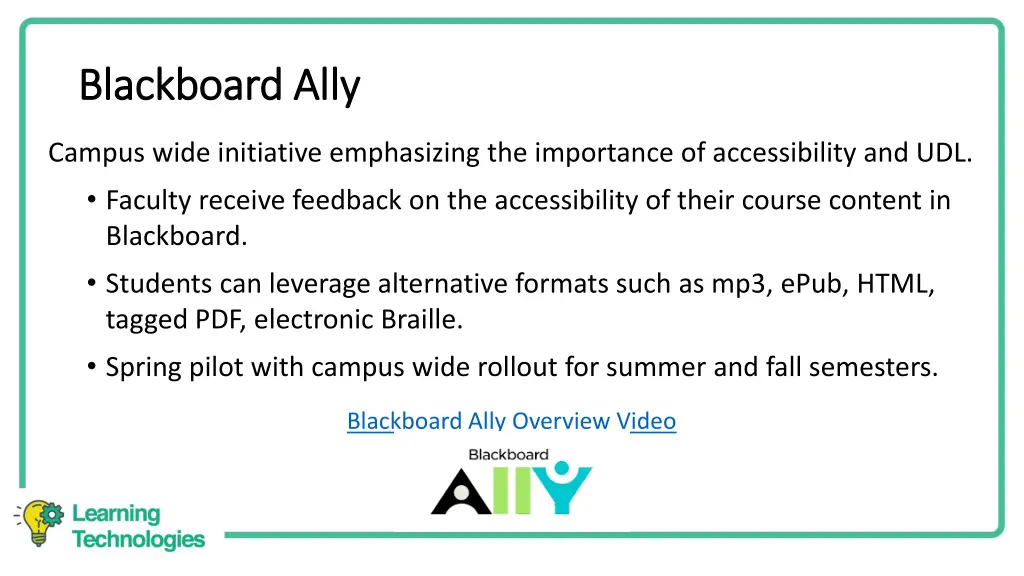 blackboard ally blackboard ally