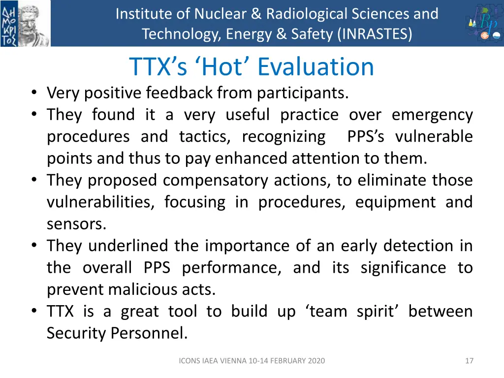 institute of nuclear radiological sciences 16