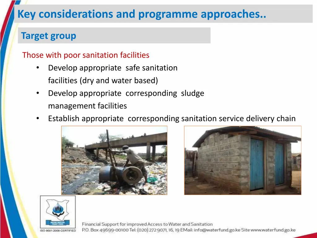key considerations and programme approaches 2