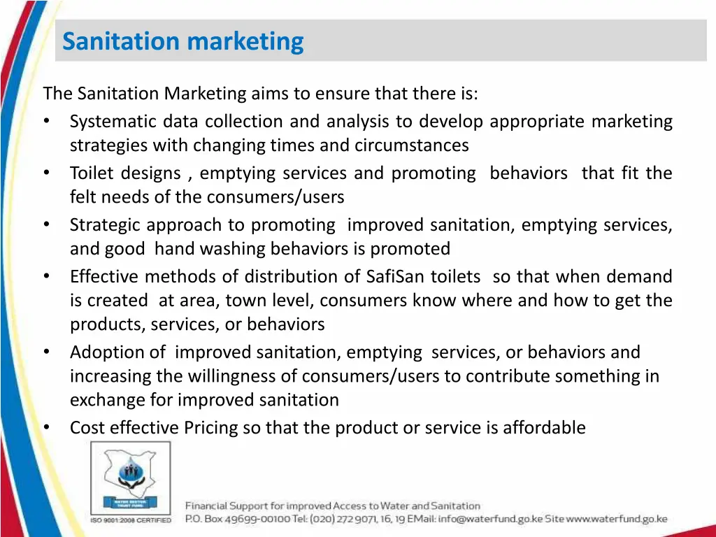 sanitation marketing