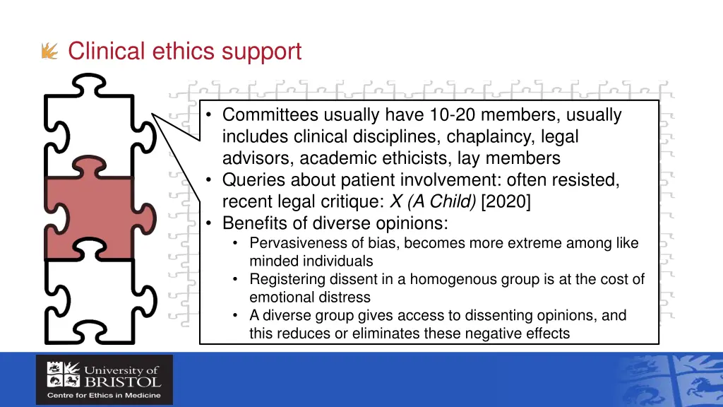 clinical ethics support 1