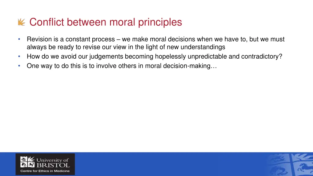 conflict between moral principles 2