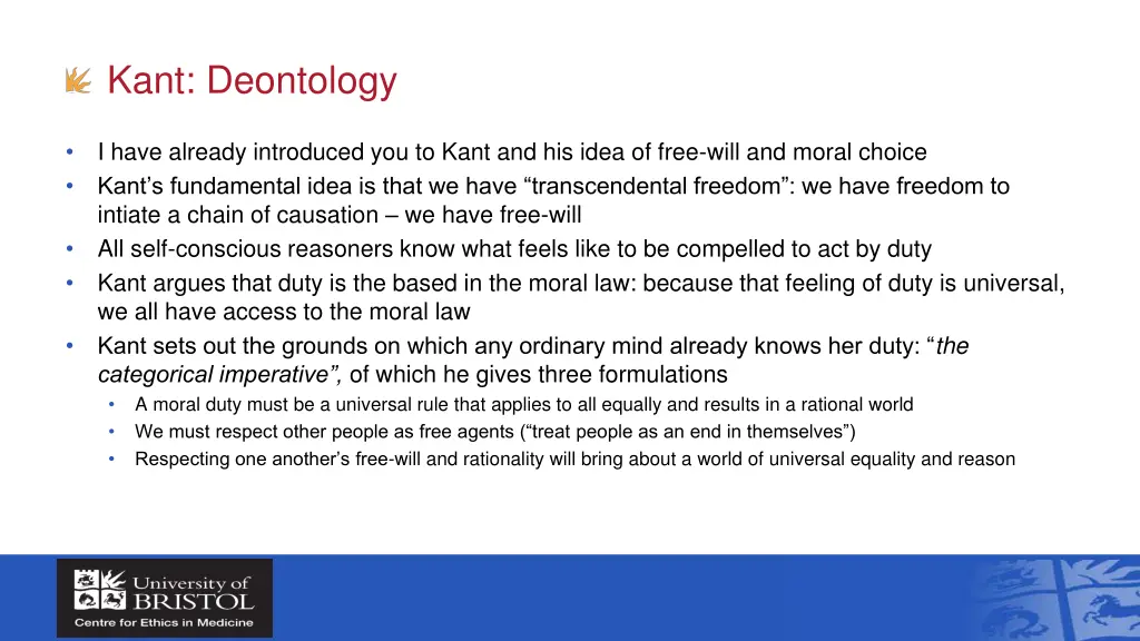 kant deontology