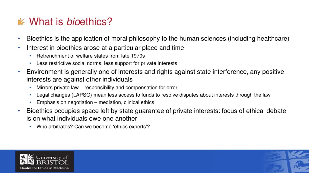 what is bio ethics