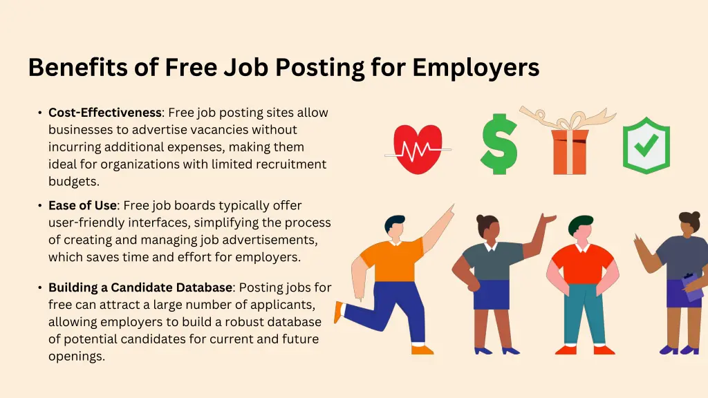 benefits of free job posting for employers