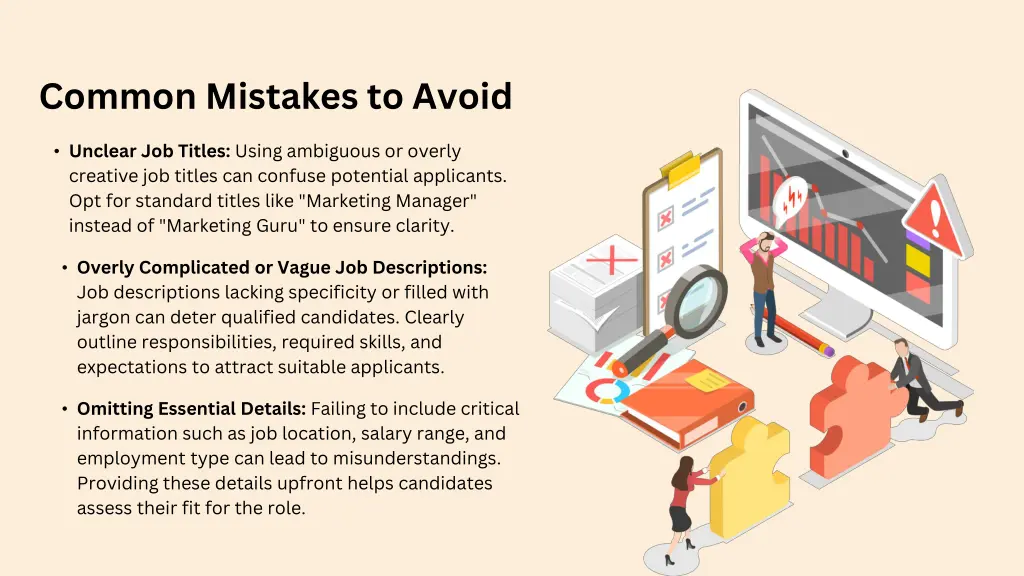 common mistakes to avoid