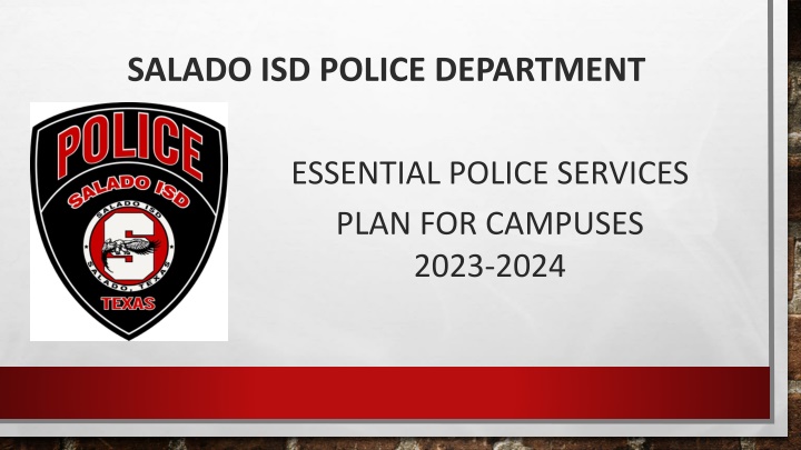 salado isd police department