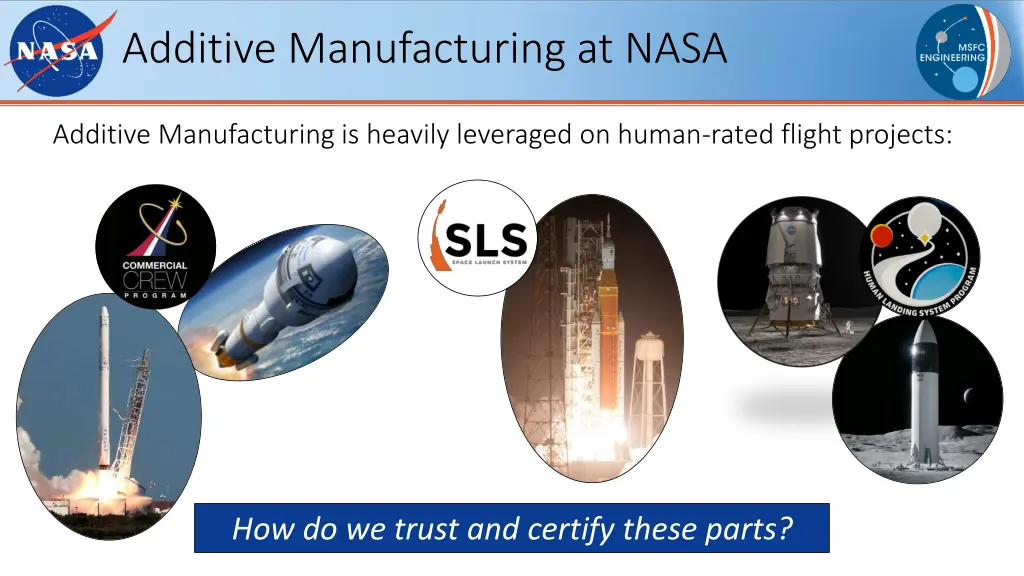 additive manufacturing at nasa