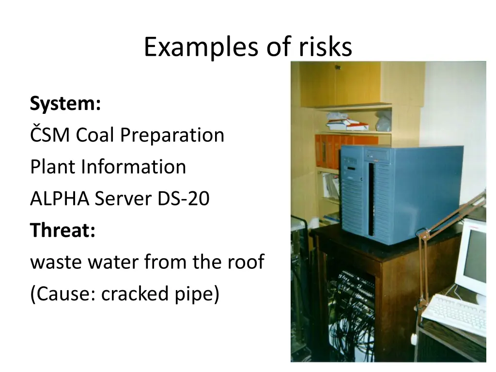 examples of risks