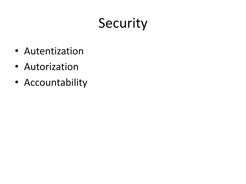 security
