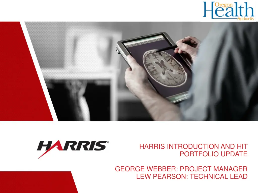 harris introduction and hit portfolio update