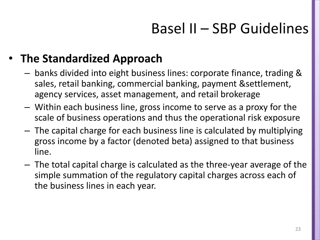 basel ii sbp guidelines 2