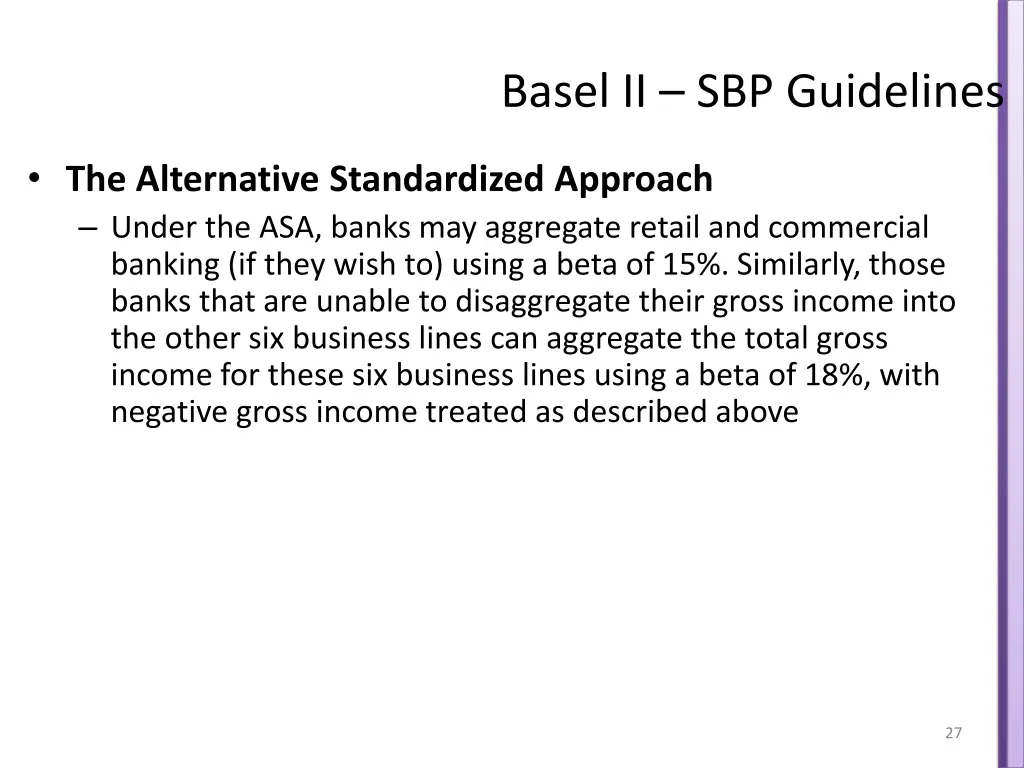 basel ii sbp guidelines 6