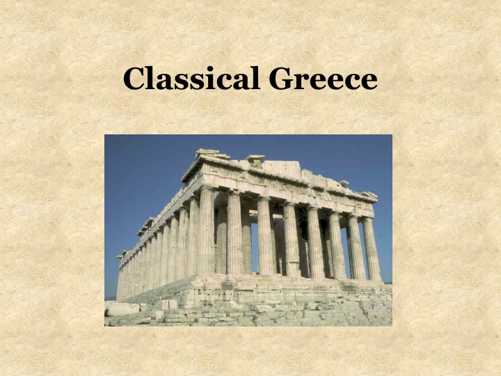 classical greece