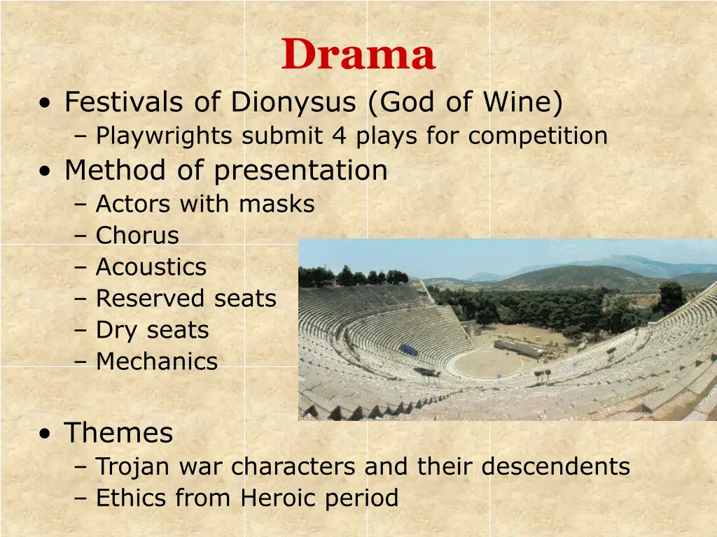 drama