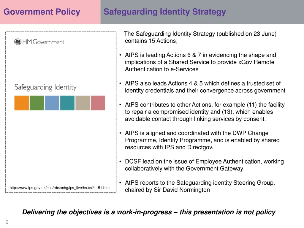 safeguarding identity strategy