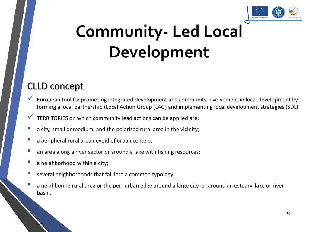 community led local development