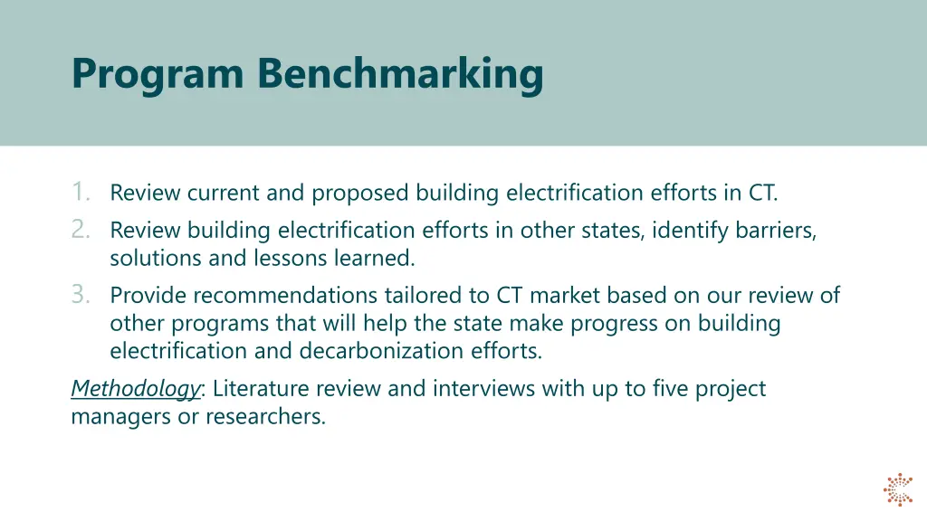 program benchmarking