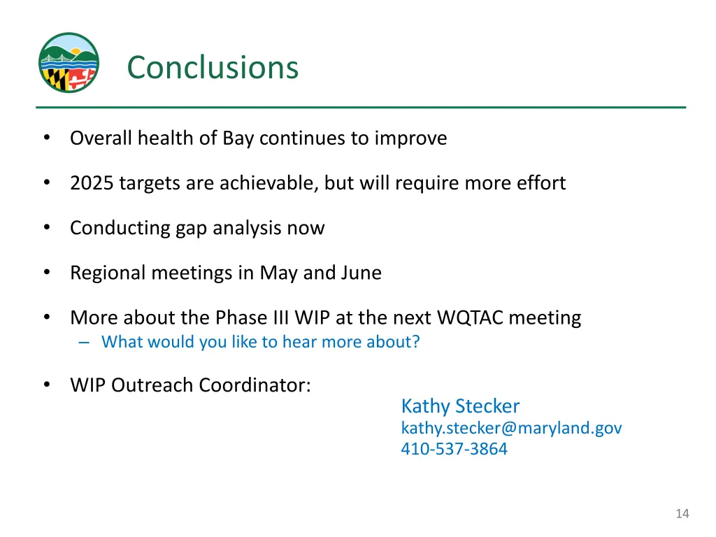 conclusions