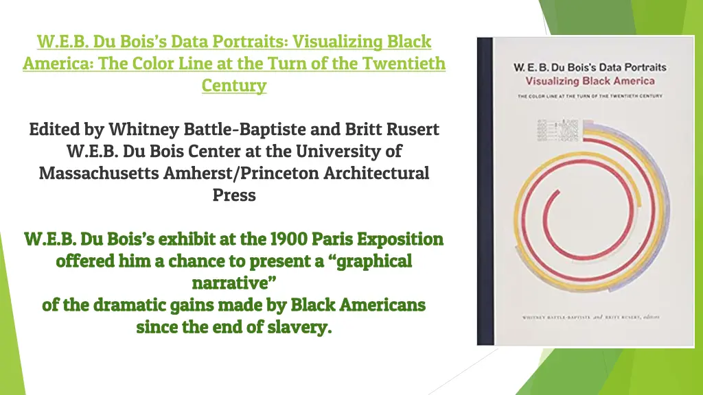 w e b du bois s data portraits visualizing black