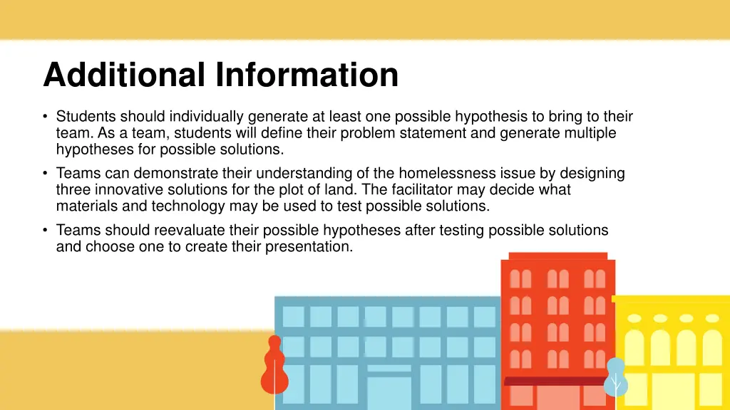 additional information