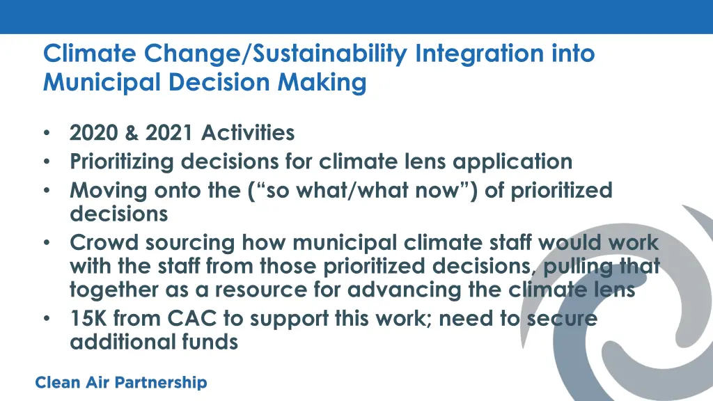 climate change sustainability integration into 1