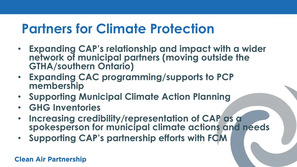 partners for climate protection