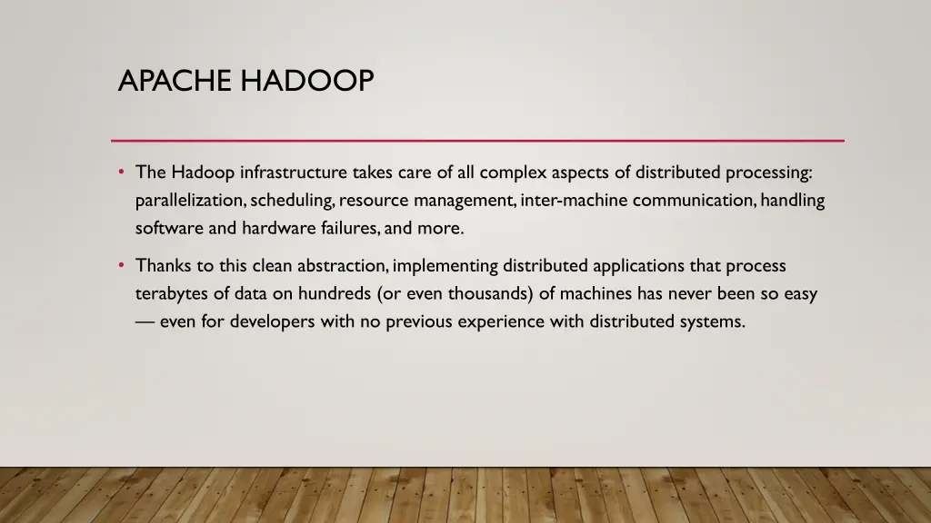apache hadoop