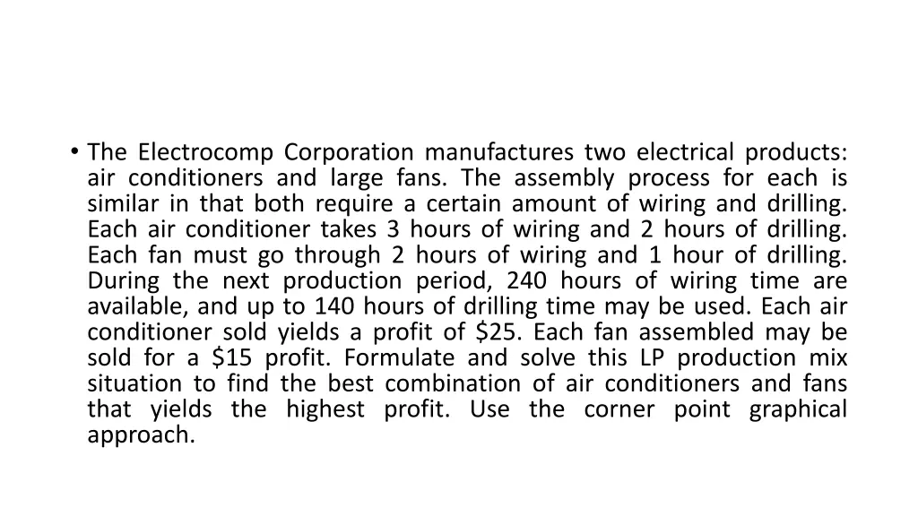 the electrocomp corporation manufactures