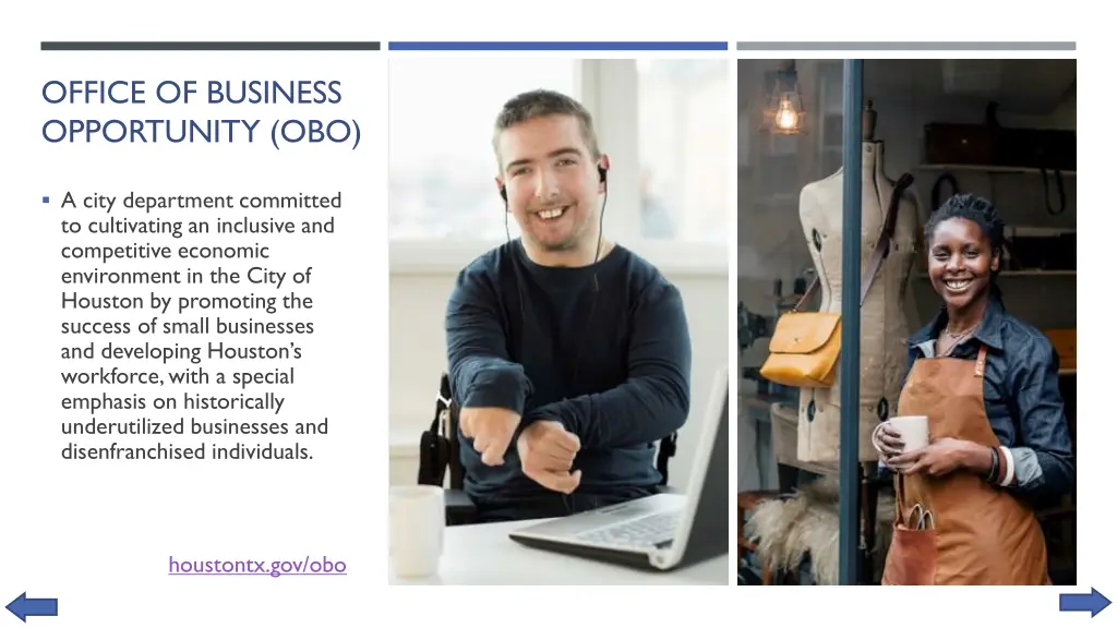 office of business opportunity obo