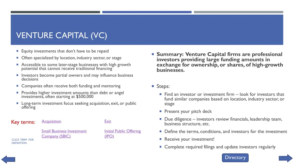 venture capital vc