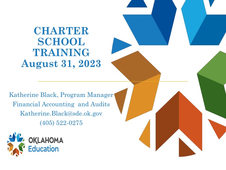charter school training august 31 2023