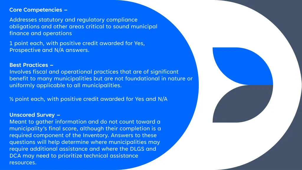 core competencies addresses statutory