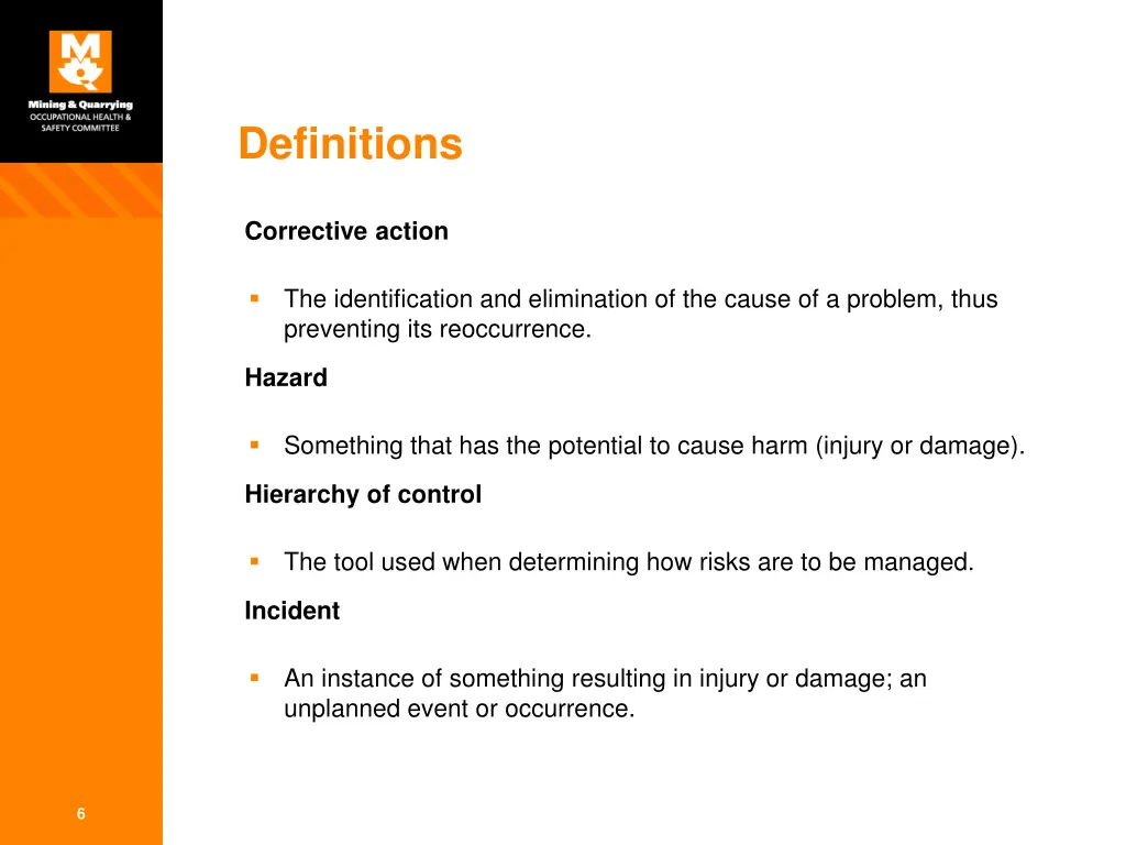definitions