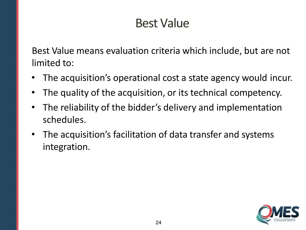 best value