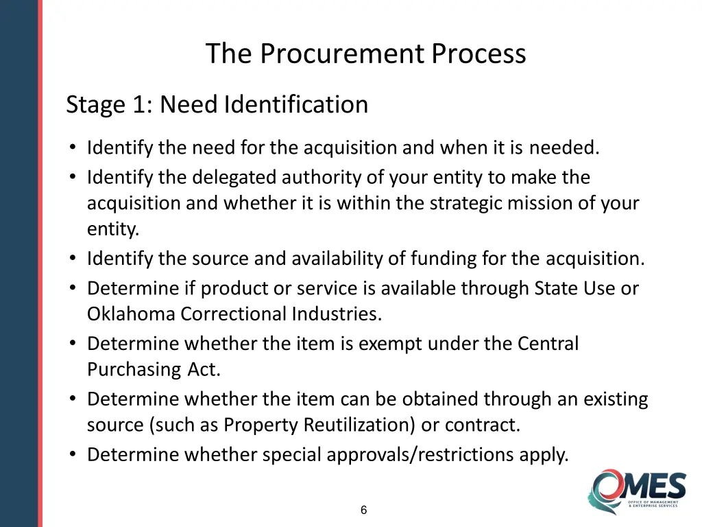 the procurementprocess 1