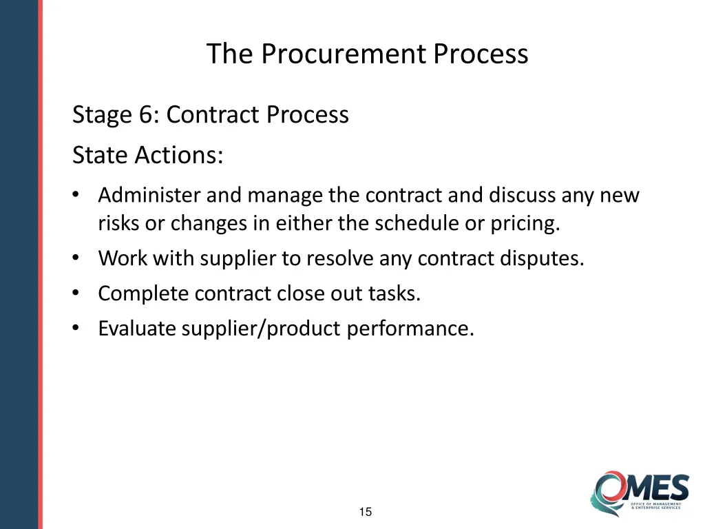 the procurementprocess 10