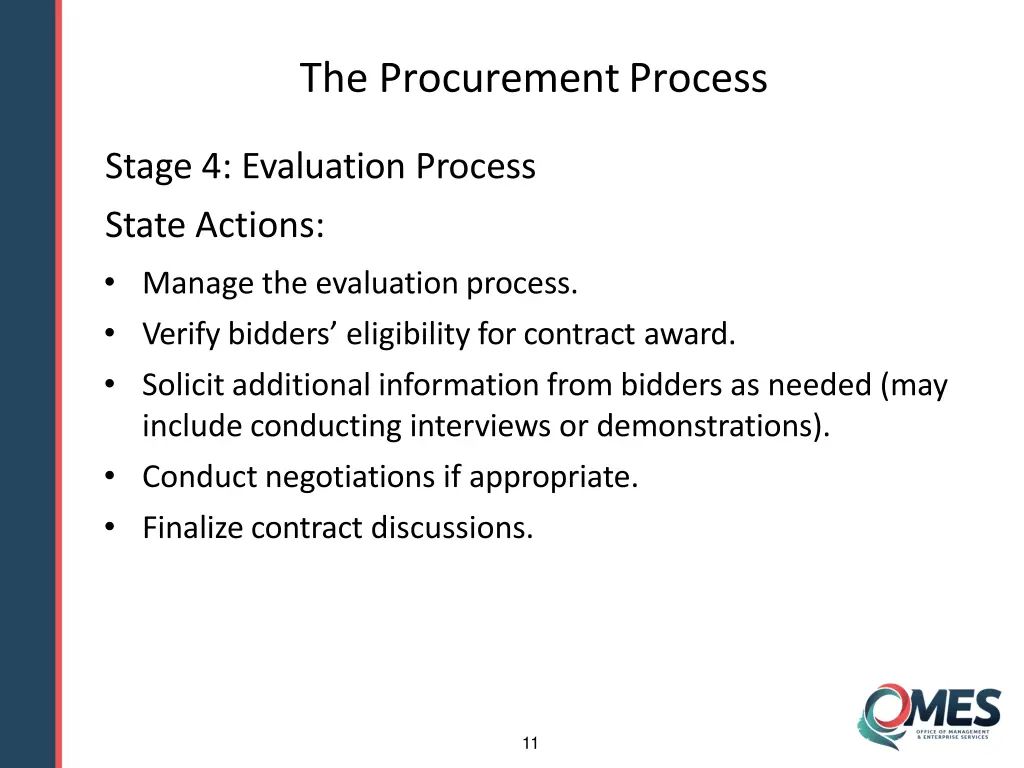 the procurementprocess 6